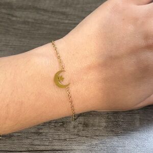 Moon & Star Bracelet